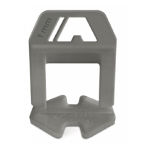 ESPACIADOR AUTONIV. TRAD. 1.0MM CLIP GRIS X 150 UNIDADES