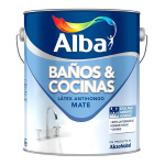 BAÑOS Y COCINAS MATE BLANCO - 4L