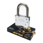 CANDADO DOBLE PALETA 55X55X13 GANCHO