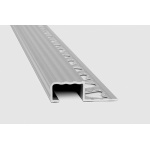 ALUMINIO PROT. ESC. GRADA 10.5 X 20MM X 2.5MTS MATE
