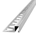 ALUMINIO GUARD. QUADRA 10X10MM X 2.5 MTS CROMO BRILLANTE