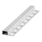 ALUMINIO PROT ESC GRADA 10.5X20MM X 2 MTS CROMO MATTE