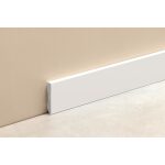 ZOCALO SQUARE EPS BLANCO MATE X 50MM X 2.5 MTS