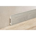 ZOCALO ATRIM CURVES 80MM X 2.5 MTS GRIS CLARO